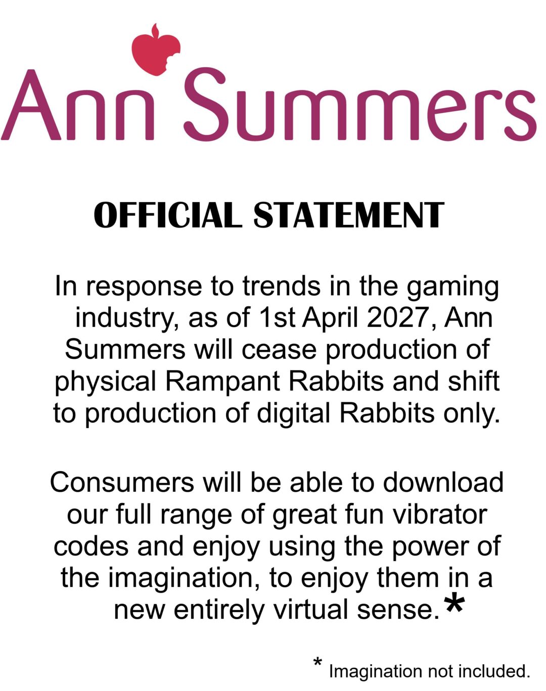 Digital Dildos now?