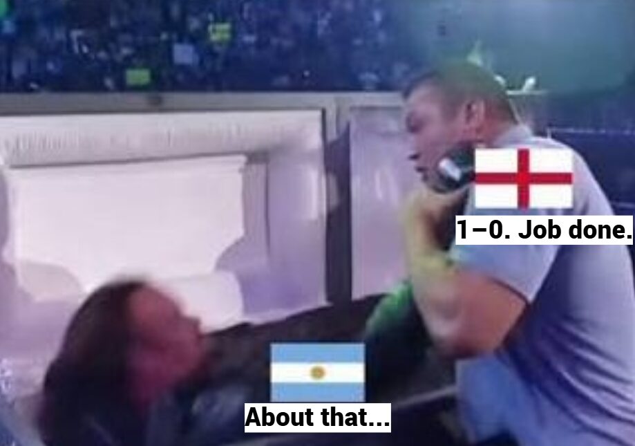 England scoring first was a mistake.