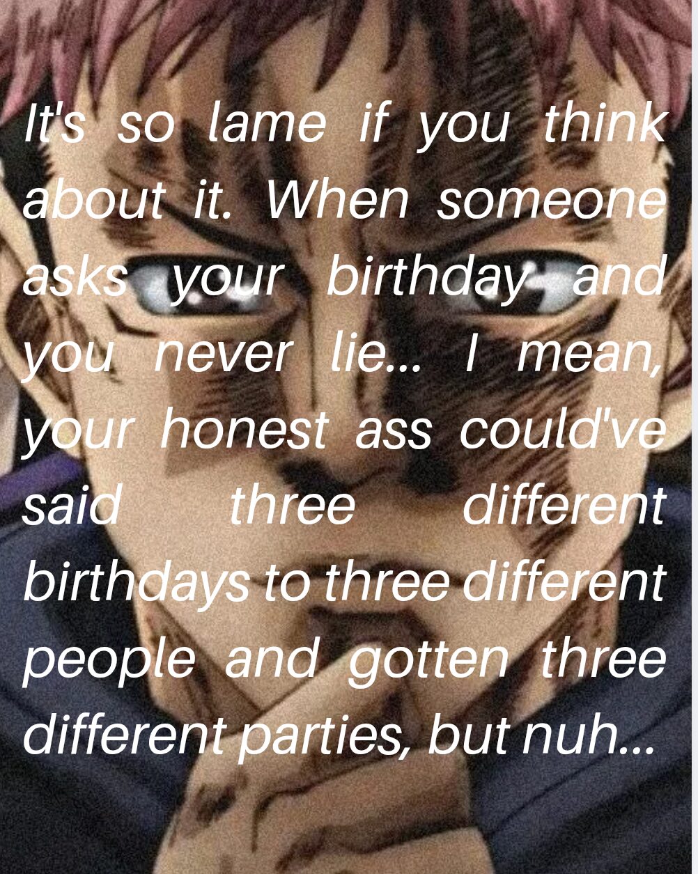 Yeah as long as they don’t know each other