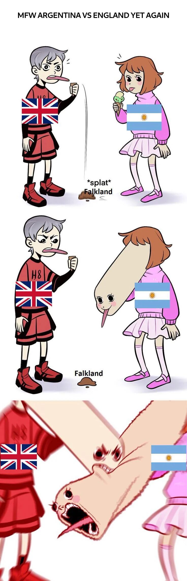 Falklands War 2.0: Electric Boogaloo incoming