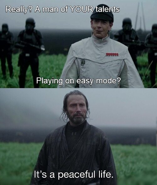 How it feels switching to an easier difficulty on a game you’ve spent years mastering