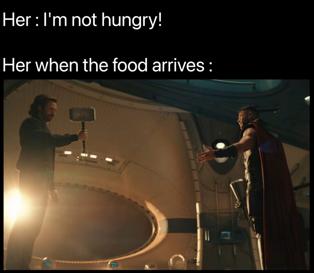 It’s fine I guess! Not like I was hungry or anything…