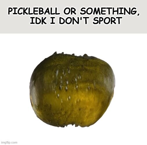 Pickleball Or Something