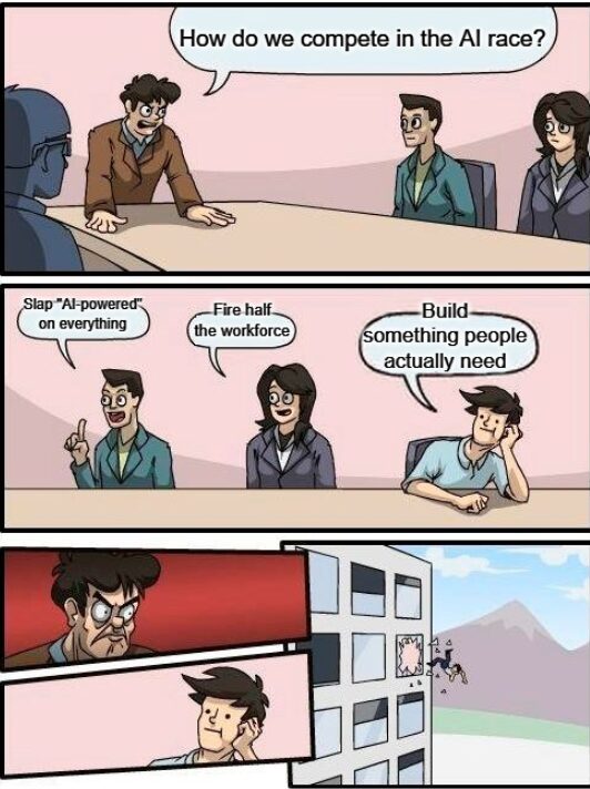 Every boardroom right now