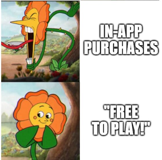 It’s free until you want to actually play the game