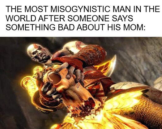 Mom is not a woman.