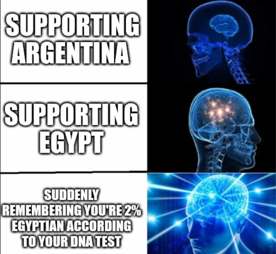 Never doubted Egypt for a second