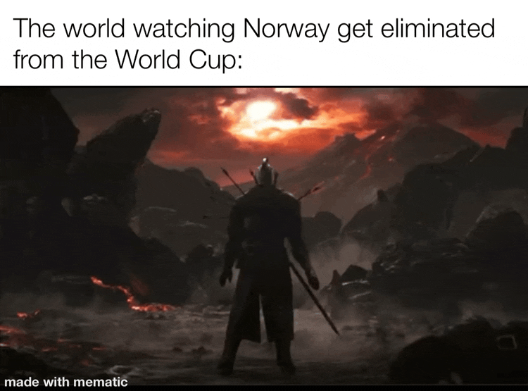 Norway is out of the World Cup…