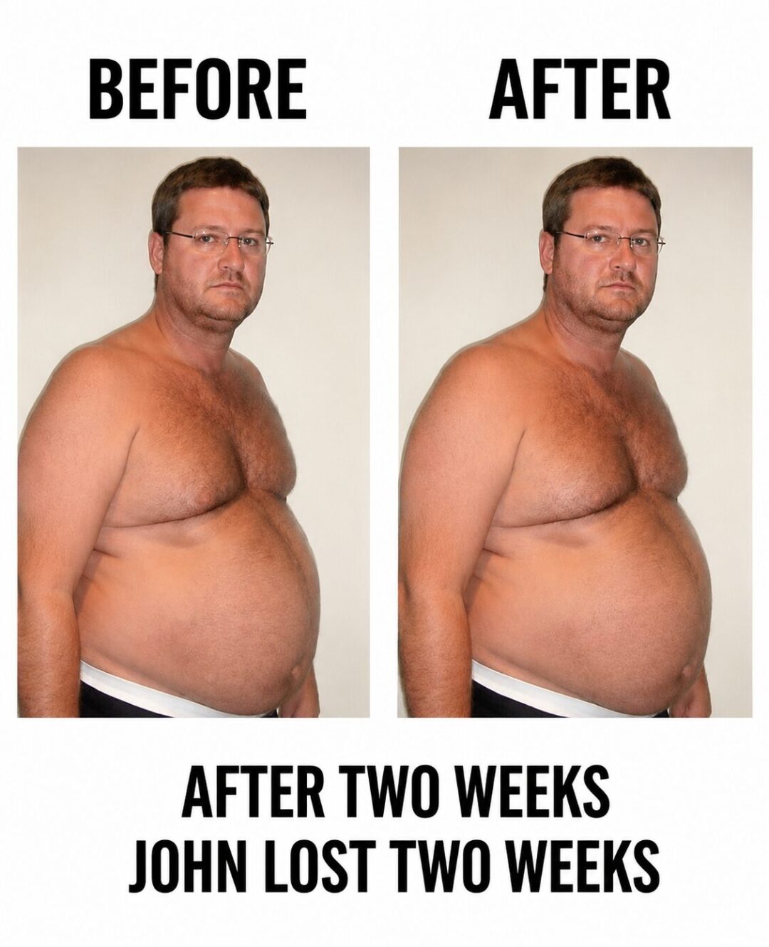 POV: You forgot the diet part.
