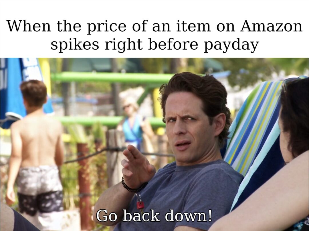 Sales never get timed well