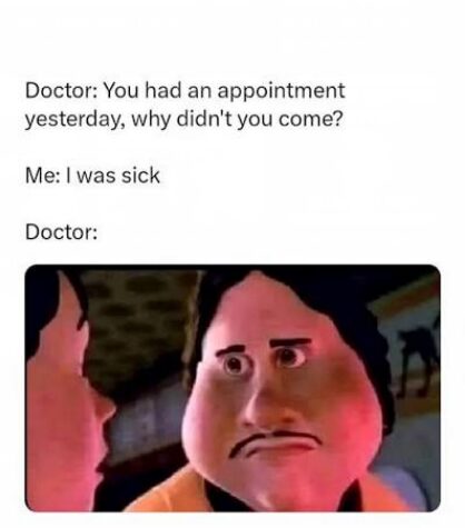 Sorry doctor