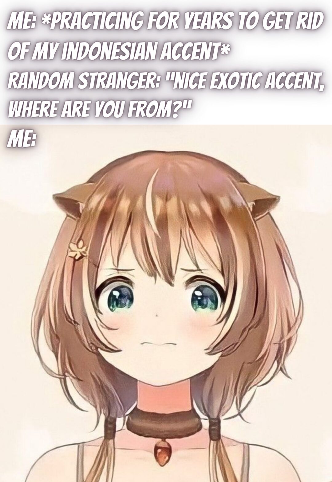 I just want me some American accent