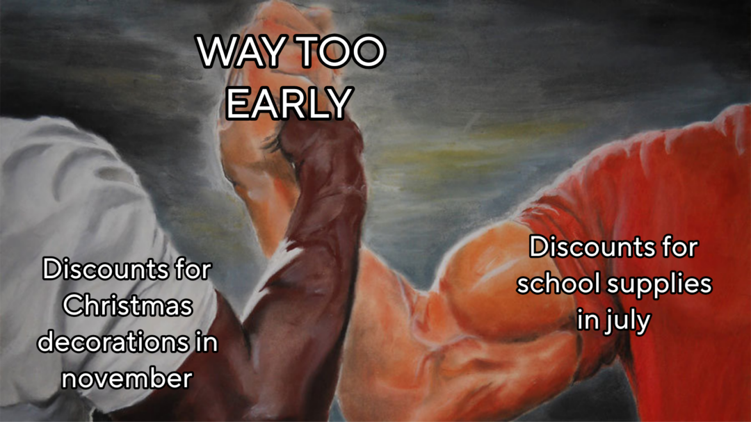Way too early