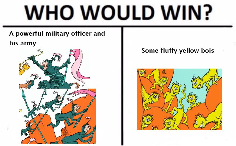 Who Would Win (Solla Sollew Edition)