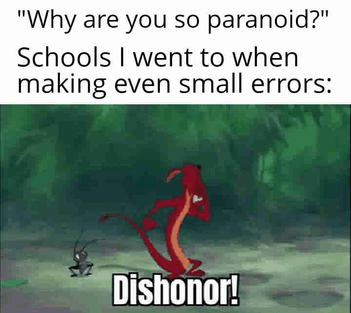 Errors shan’t be done at all