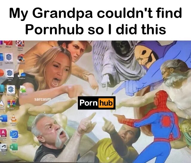 This why my Grandpa needs medication