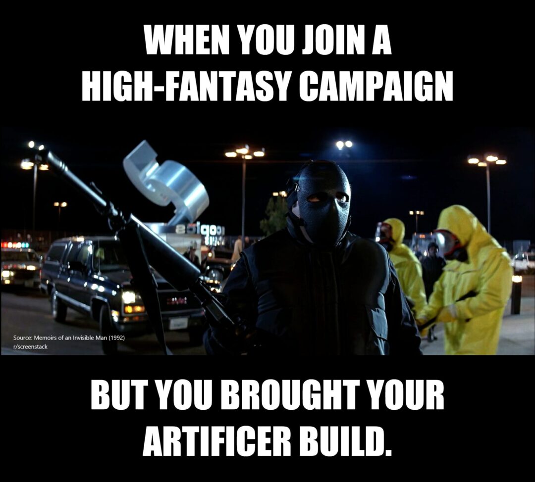 High Fantasy, Low Technology? Not Anymore.