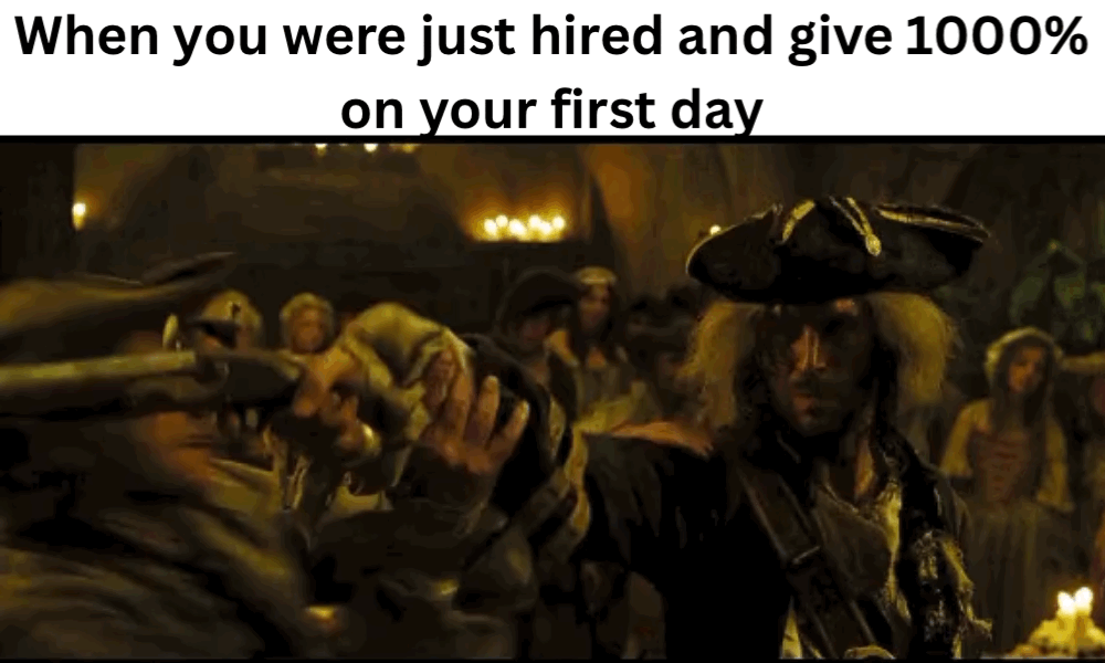 They were hired by Jack Sparrows like 5 minutes ago and already protected him
