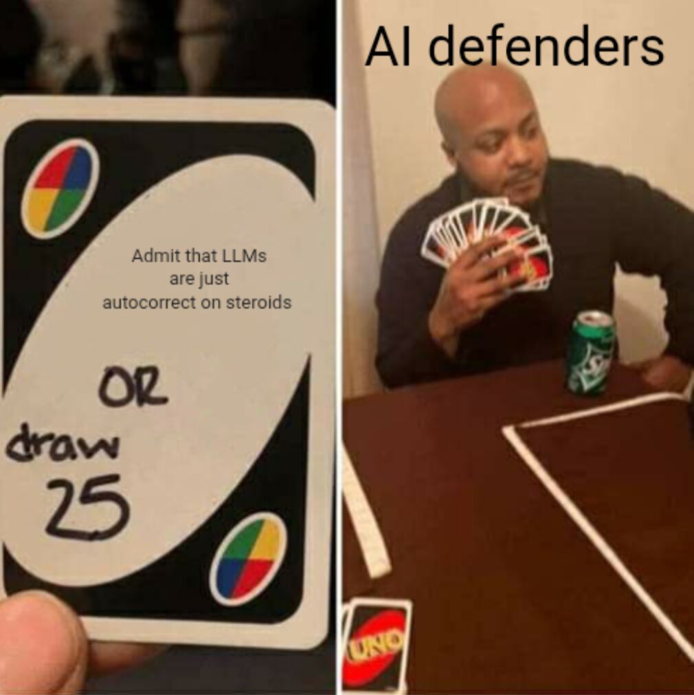 Idk how original of a meme this is