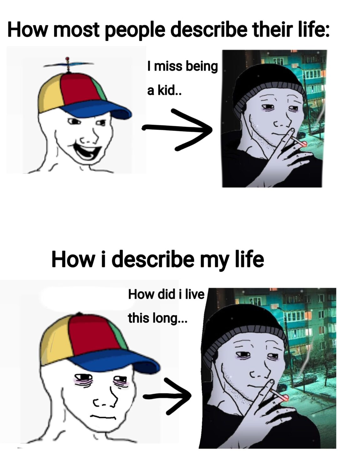 My life in a nutshell: