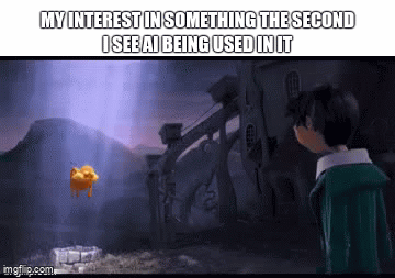 You can make things without using AI, trust