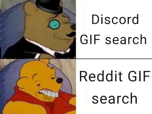 Reddit’s GIF search doesn’t query a database, it just panics and throws trash at you.