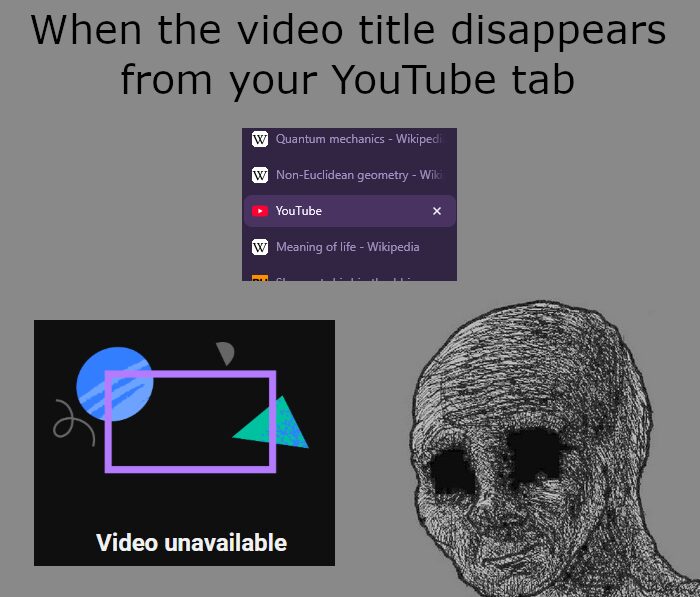 Always sad when it happens