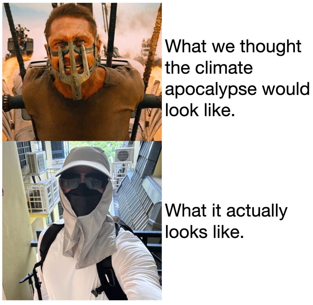 The apocalypse is not what I expected