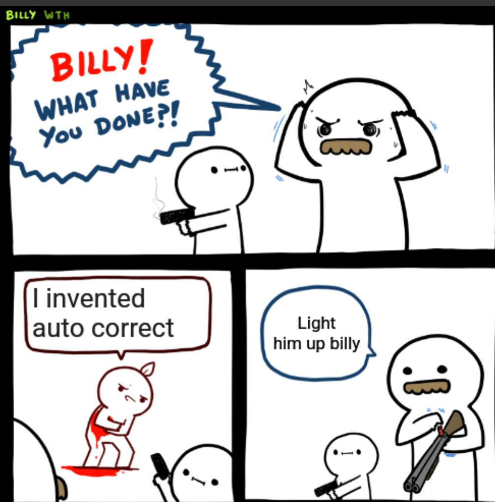 auto correct meme
