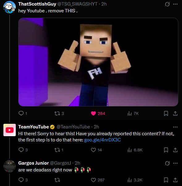 Automated bots bro
