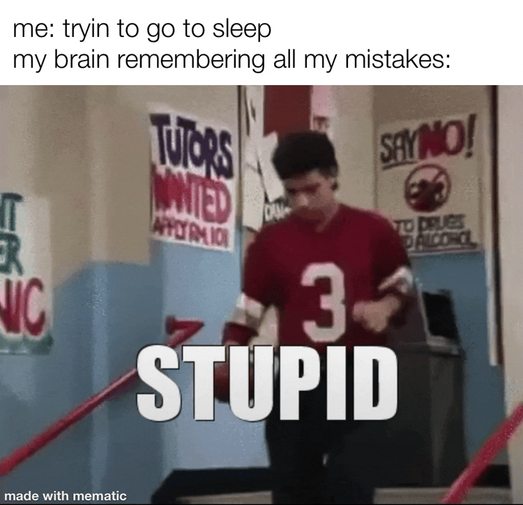 cant change the past