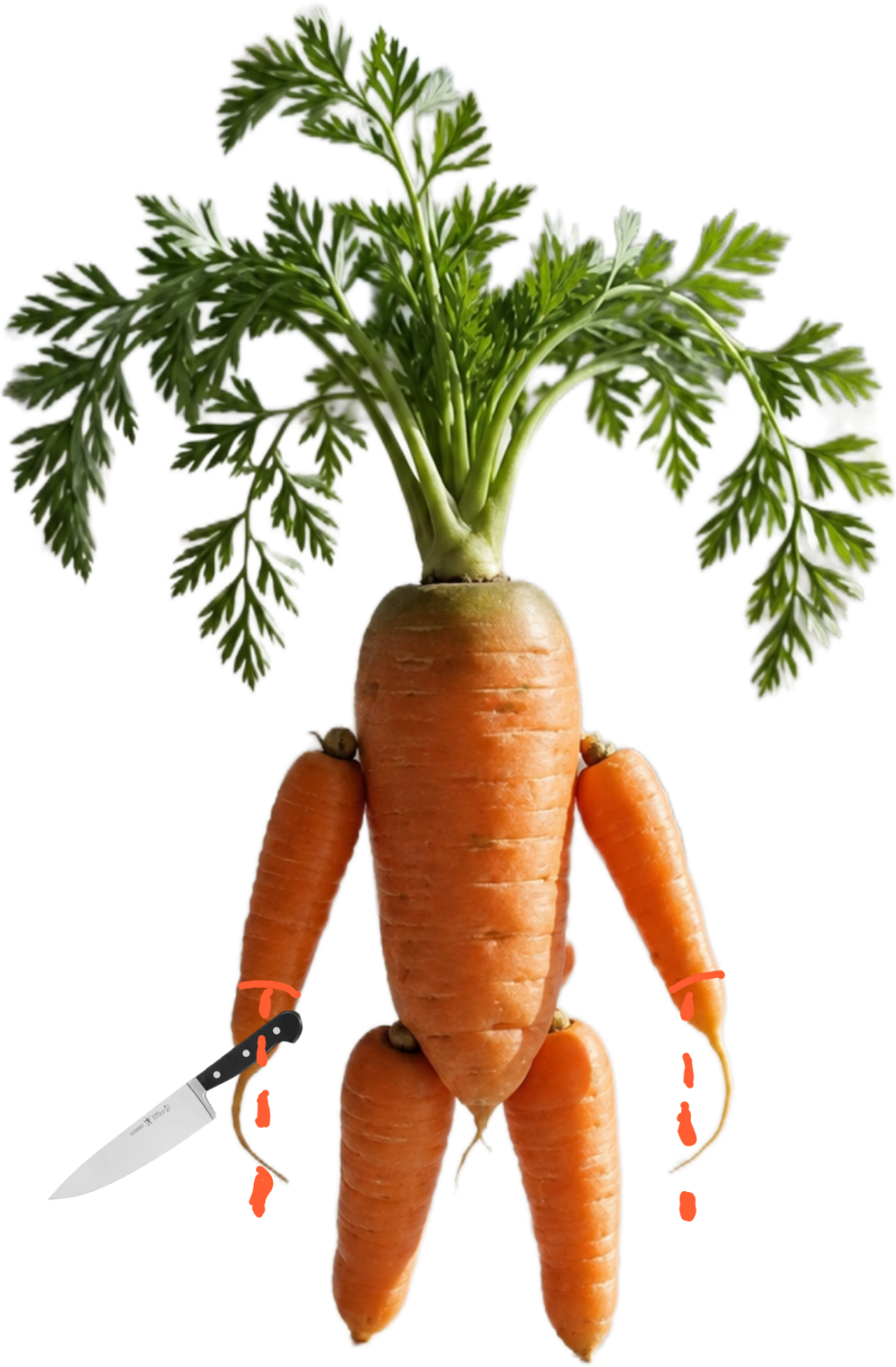 Carrots get sad sometimes too :(
