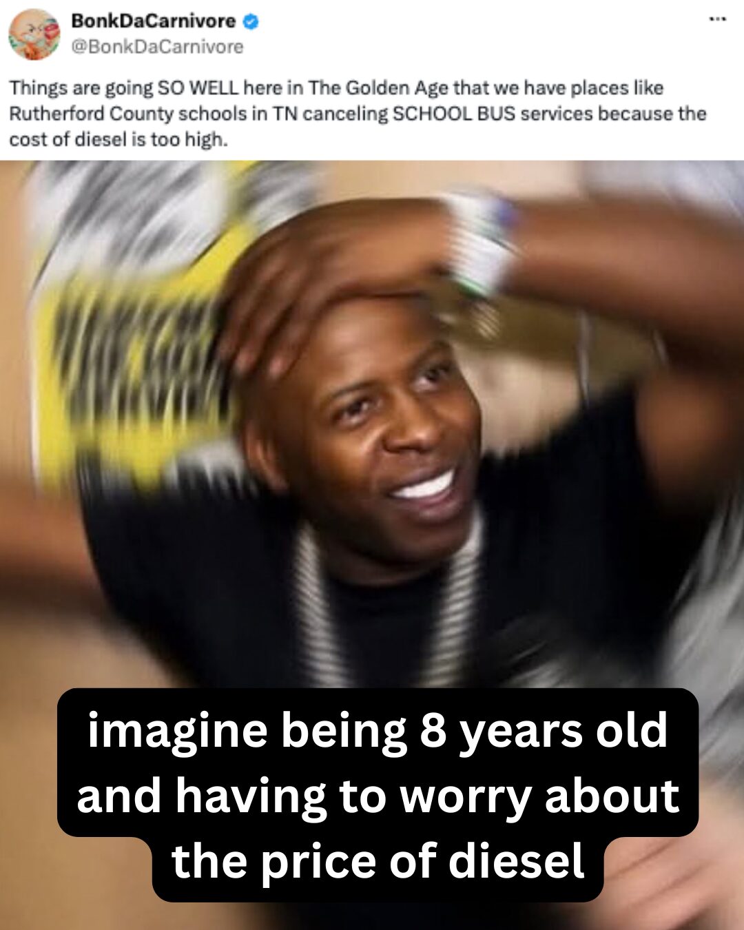 Why are children catching strays from the economy