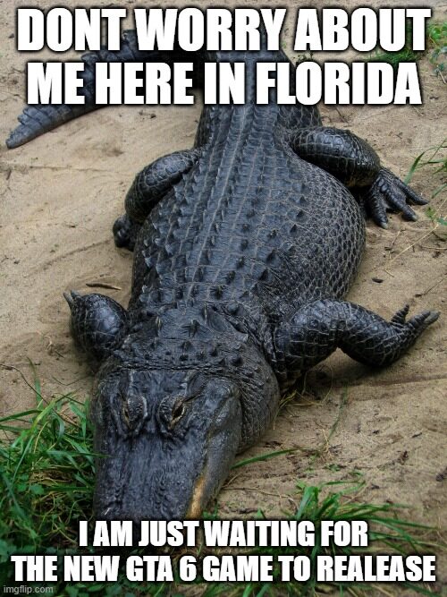 even the crocs want to play gta 6 😂