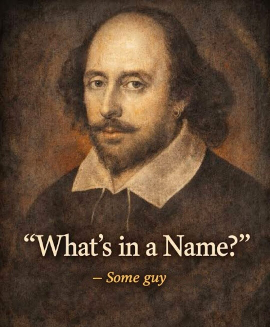 He was famous, but i still don’t know what they called him…