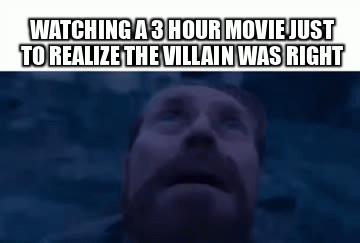 I feel what Thanos was selling now….