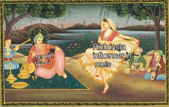 Feeling like a king