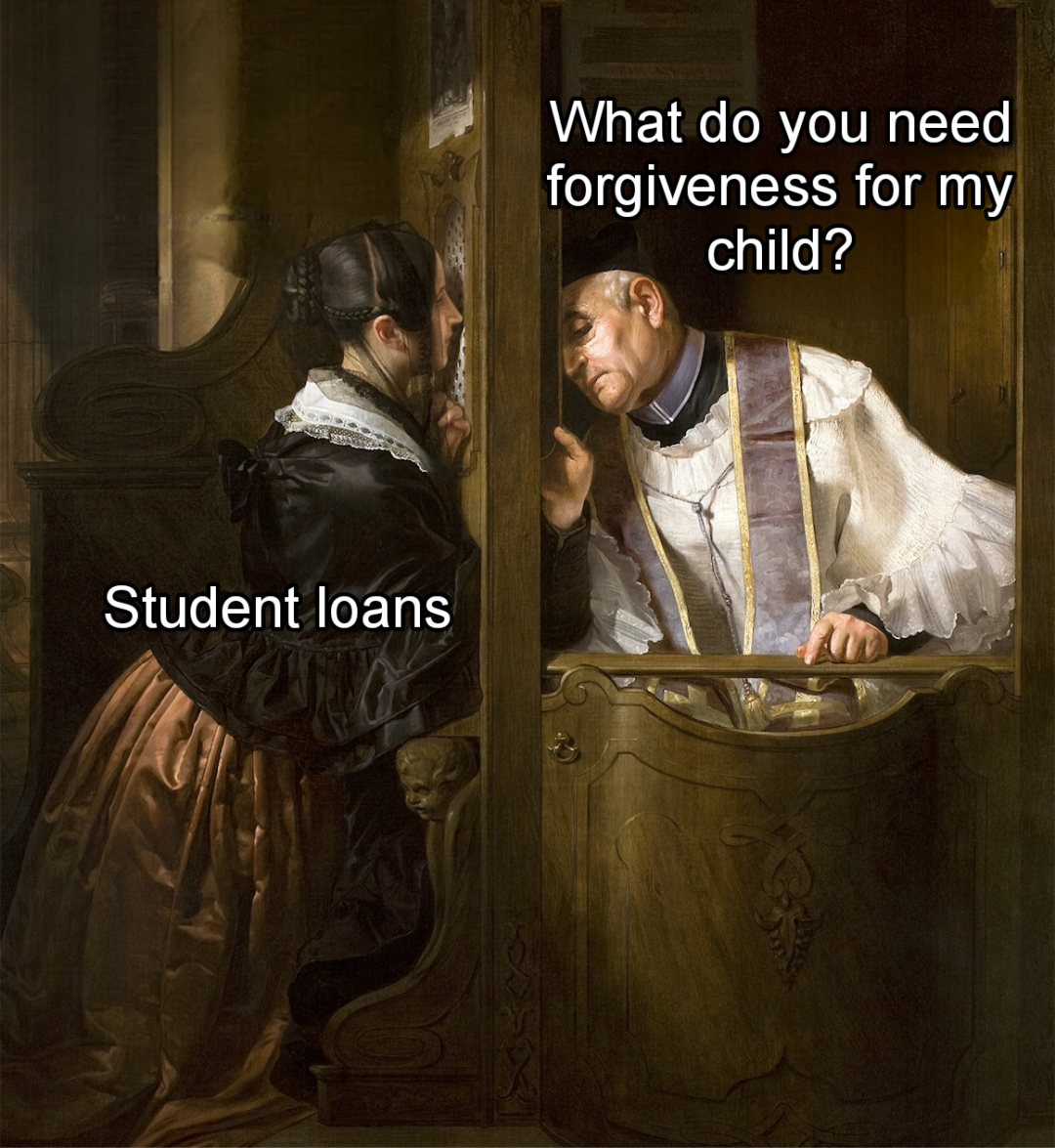 Forgive me father, for I have borrowed
