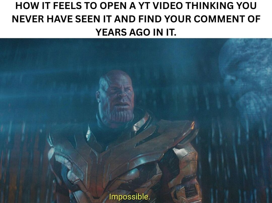 It happened to me today