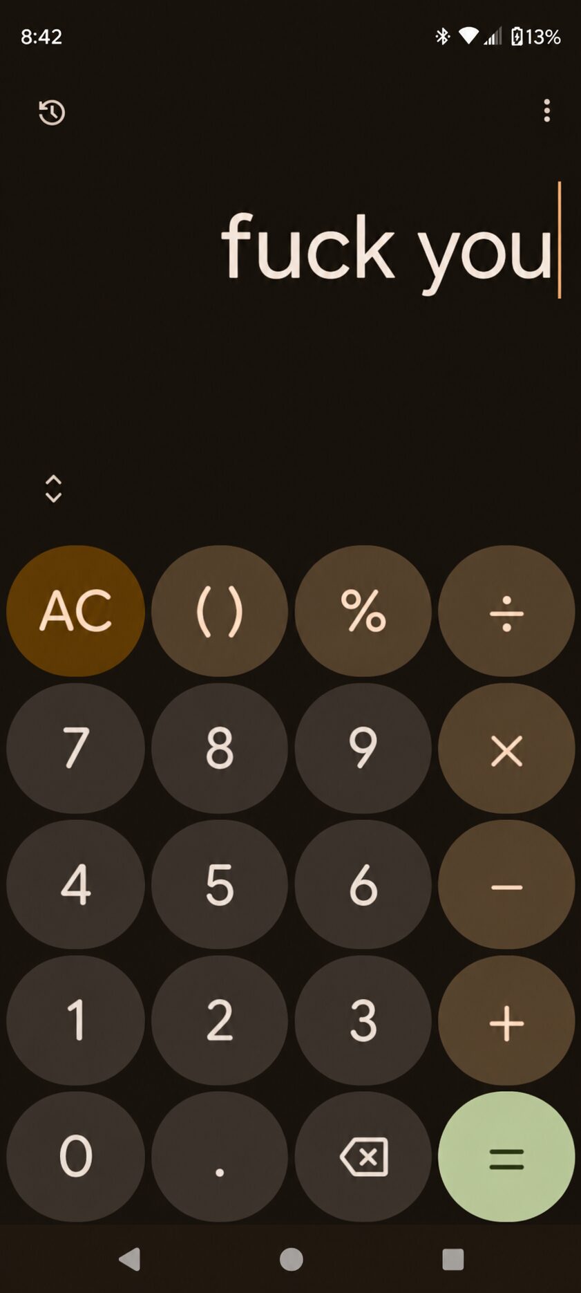 I HATE my calculator
