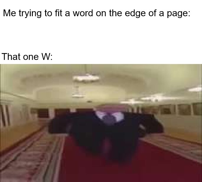 Hate when that happens