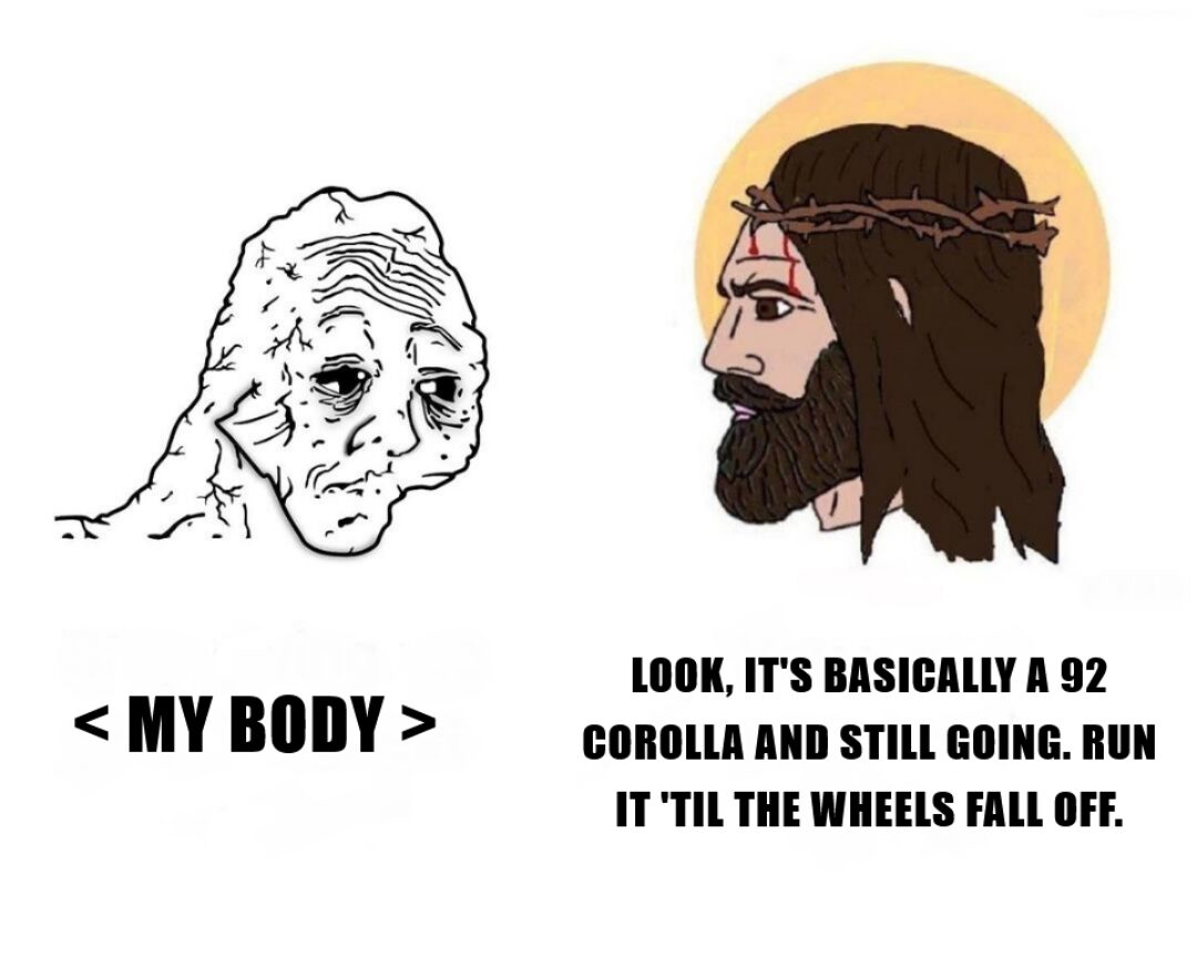 What I hear when people say “Listen to your body.”
