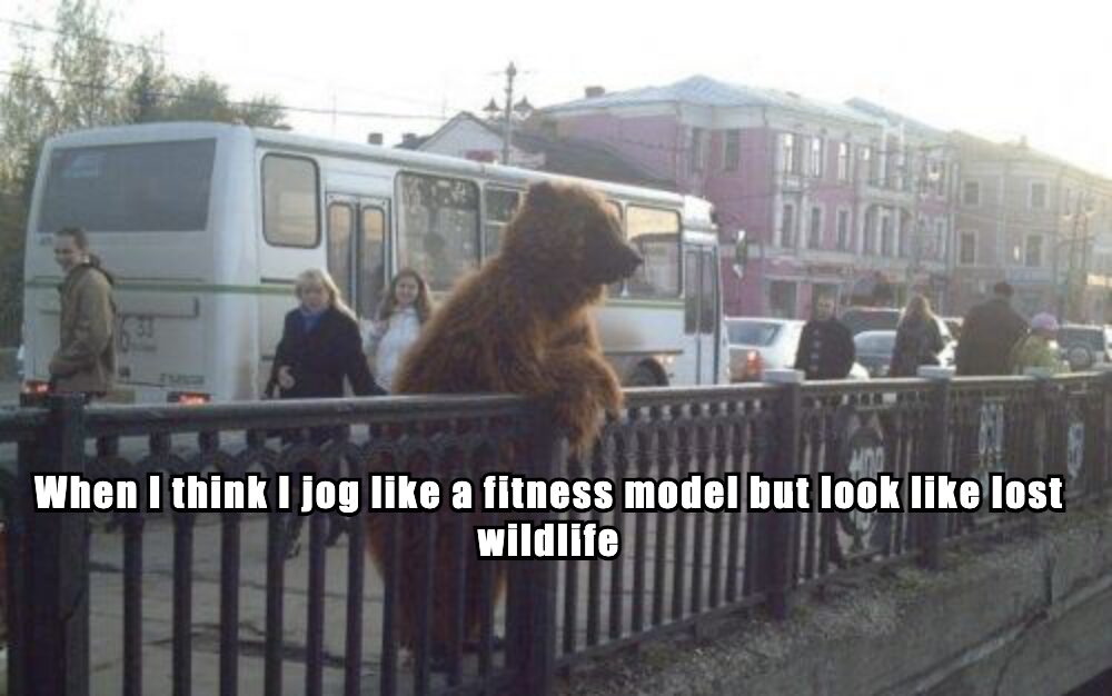 me jogging