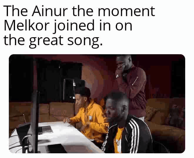 Who let Morgoth in the studio dawg? 😭