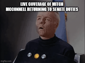 Mitch McConnell looking good!