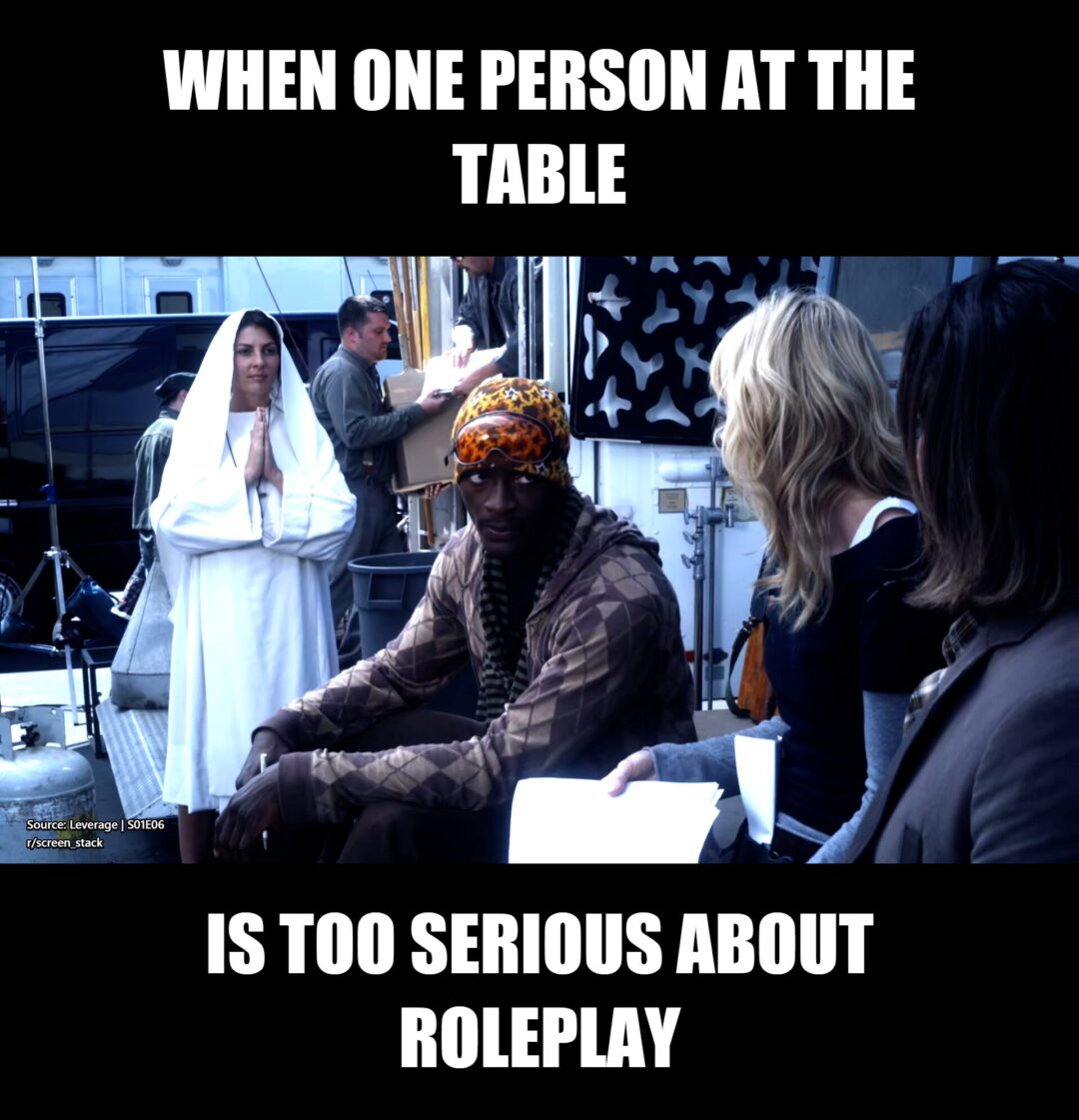 When the new pick up player is a failed method actor.