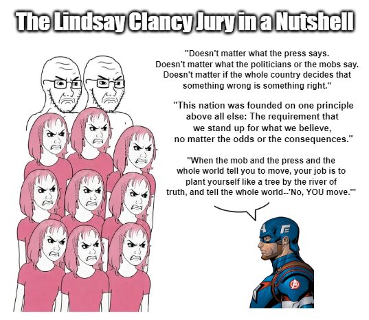 That one guy in the Lindsay Clancy jury