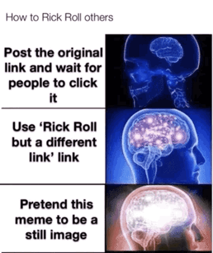 How to rickroll