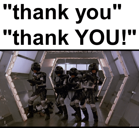 What more can I say except…