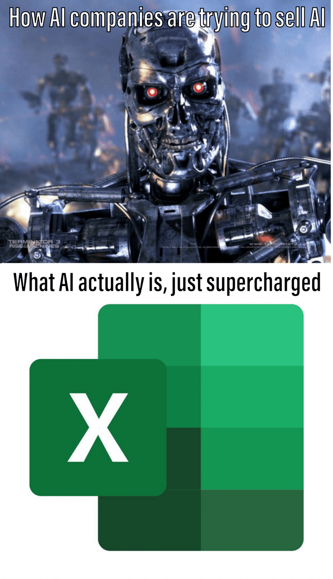 Sci-Fi vs Spreadsheets.
